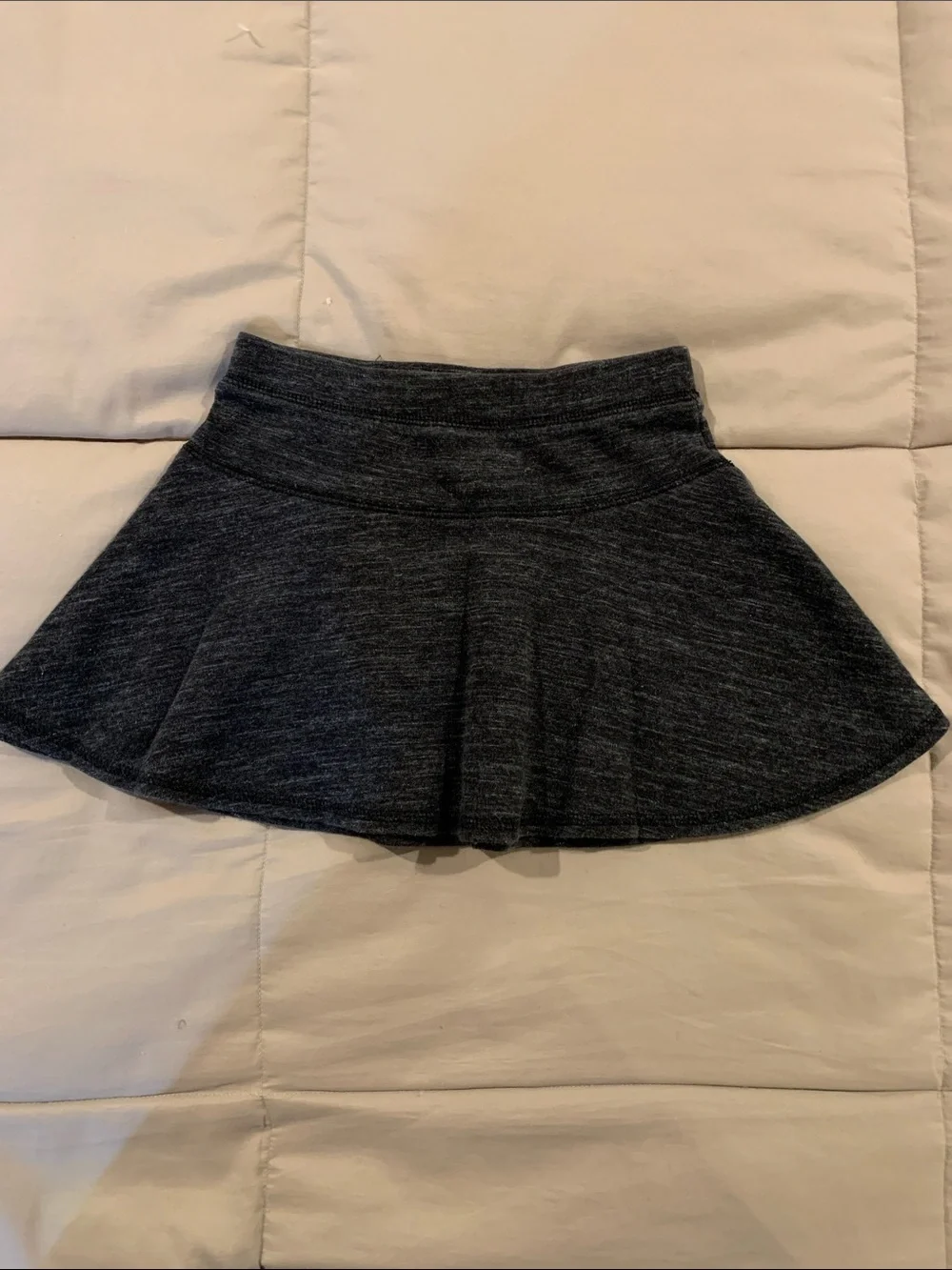 Gymboree Heather Gray Circle Skirt 100% Cotton Size 6​